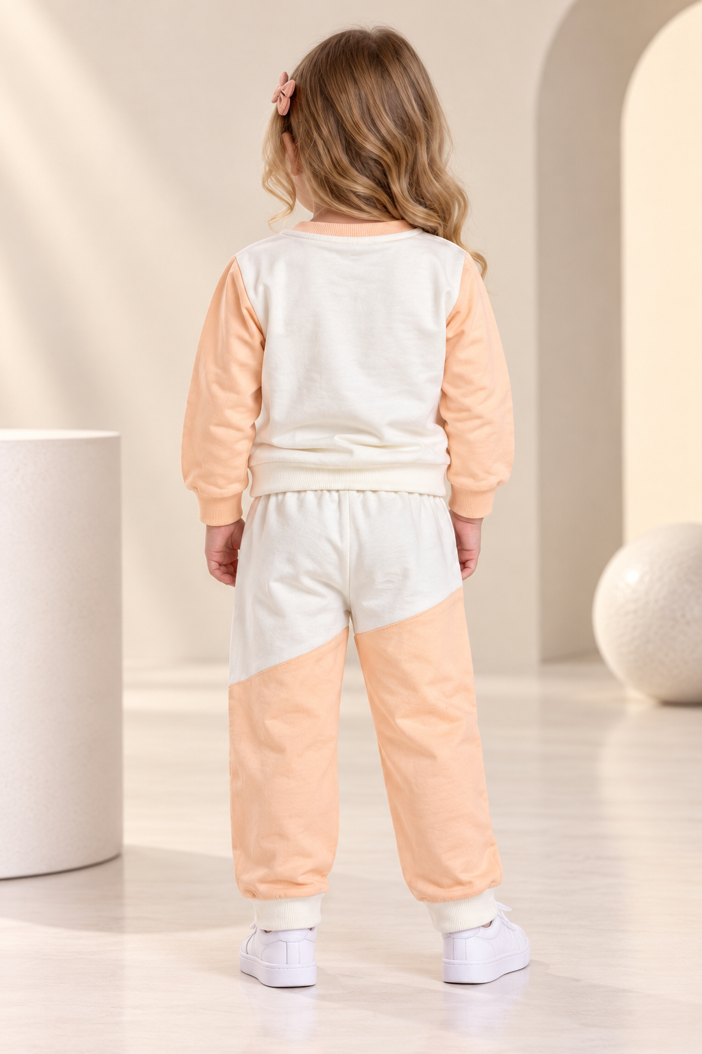 Girls Chip ’n Dale Printed Sweatshirt & Jogger Set-WIN69N