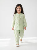 Bella Moda Girls Embroidered Kurta with Dhoti Salwar Ethnic Set- JUETH778X