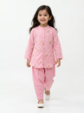 Bella Moda Girls Embroidered Kurta with Dhoti Salwar Ethnic Set- JUETH782X
