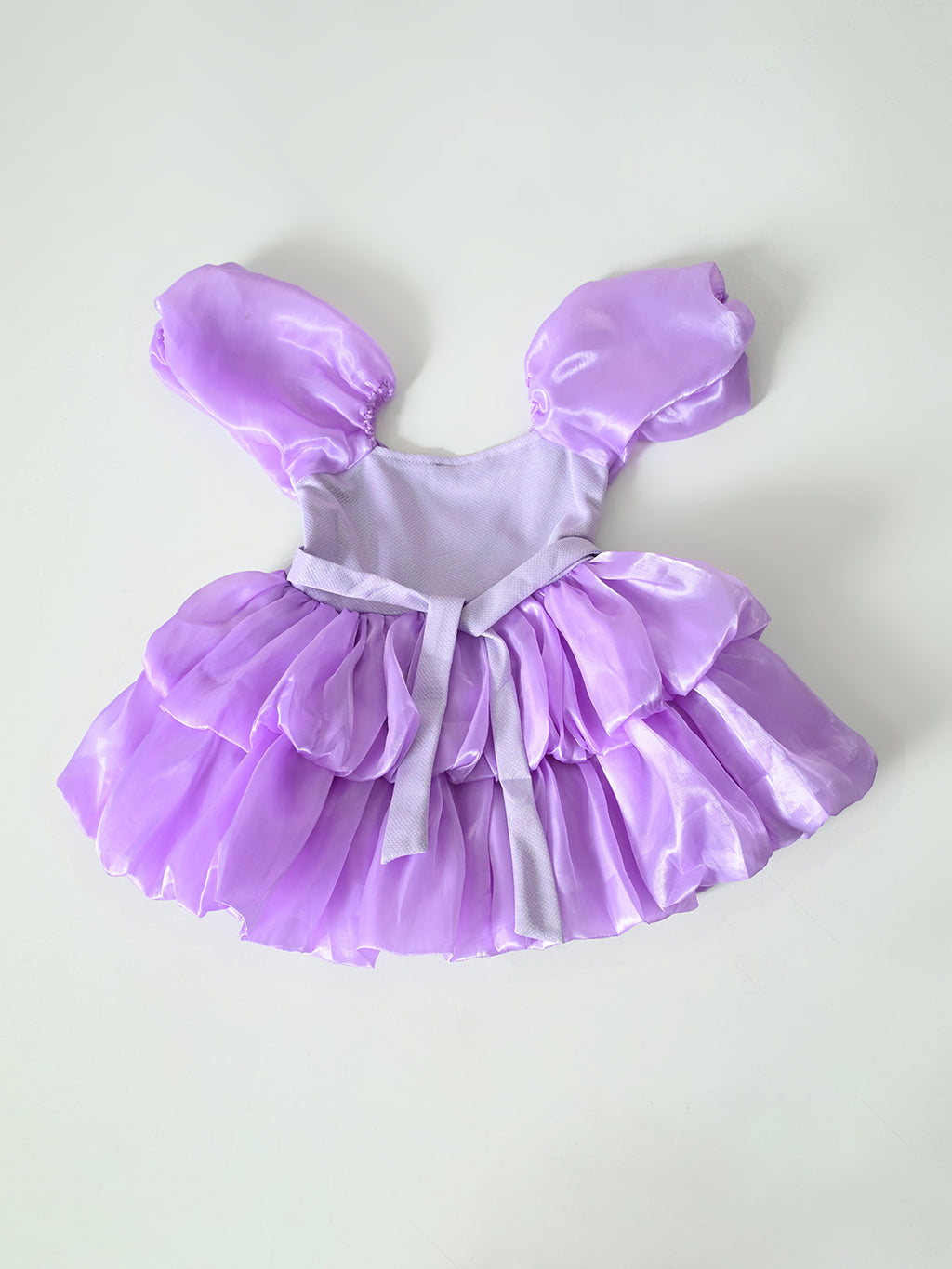 Girls Rainbow Tulle Party Dress- PW428Y